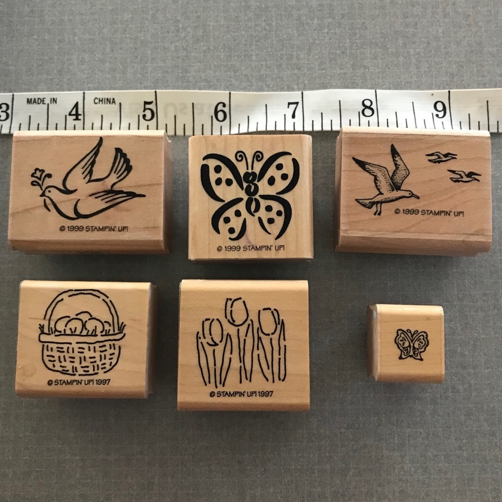 Crafting Rubber Stamps